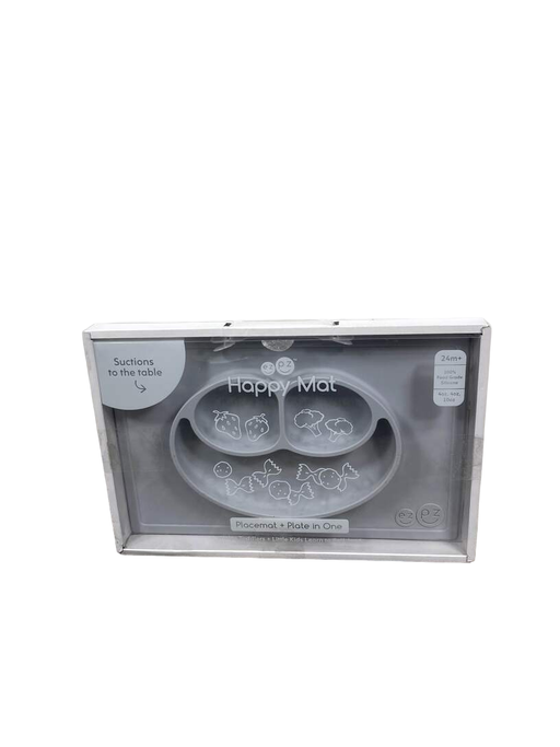 used ezpz Happy Mat, Pewter