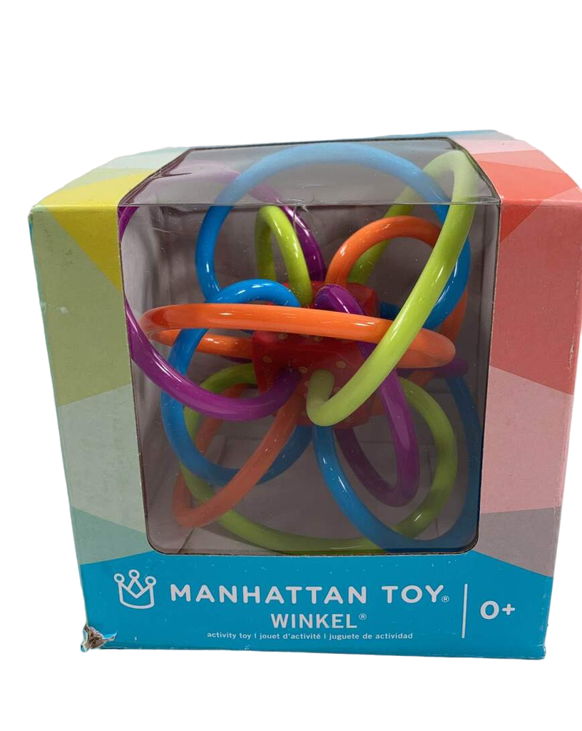 Manhattan Toy Winkel Rattle And Sensory Teether Toy