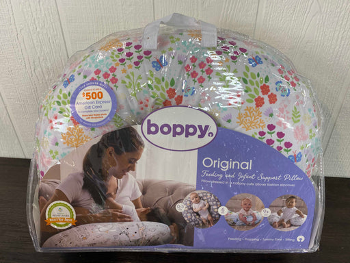 used Boppy Nursing Pillow, Garden party