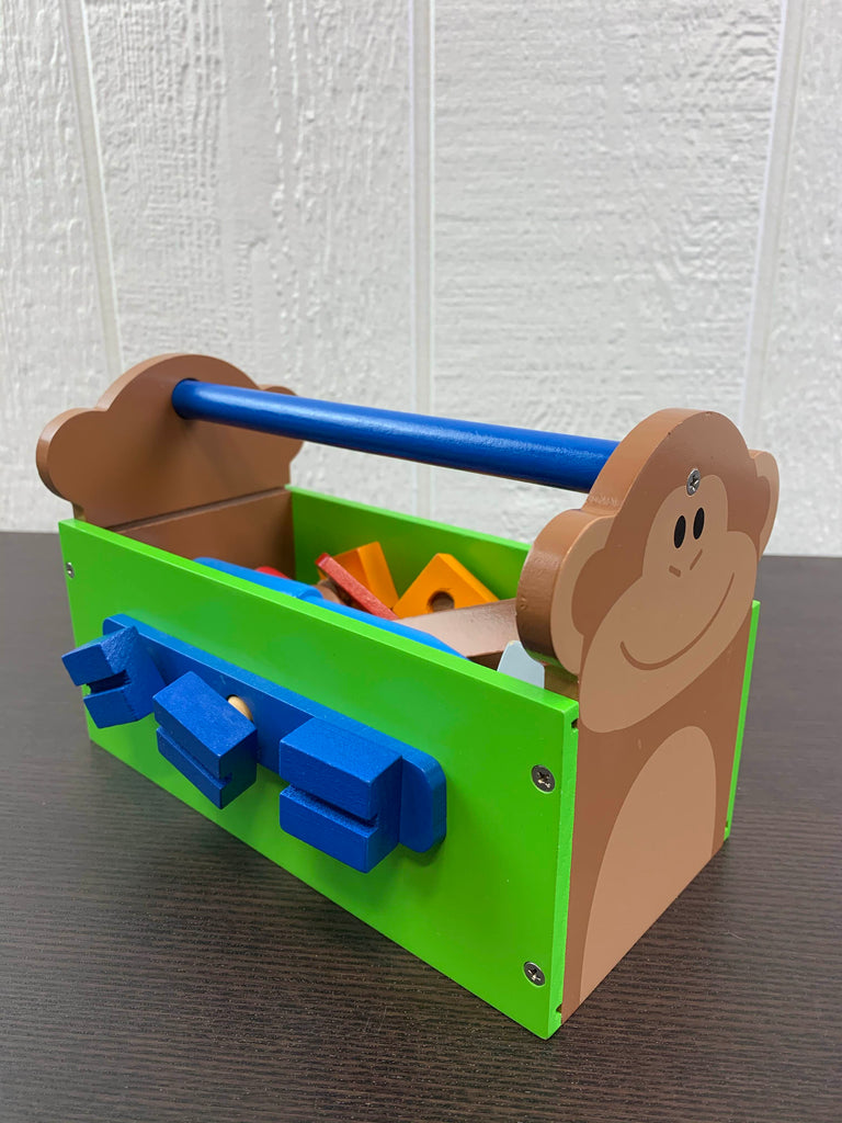 Stephen Joseph Wooden Zoo Tool Set