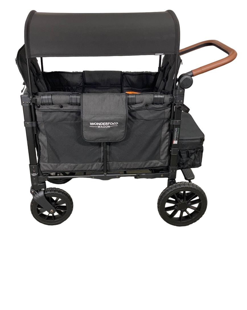 wonderfold w2 luxe multifunctional double stroller wagon Wonderfold W2 Luxe Multifunctional Double Stroller Wagon, 2021, Volcanic  Black