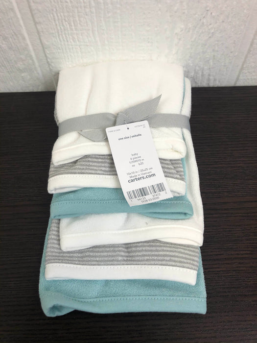 used Carter's Washcloth 6 Pack