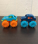 BUNDLE Toy Vehicles, -Battat Monster Trucks