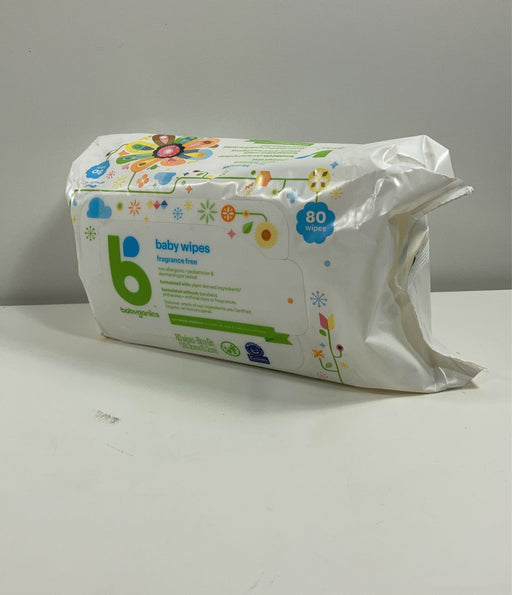 used BabyGanics Baby Wipes