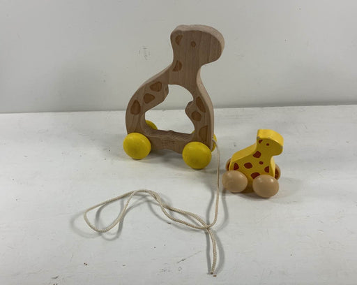 secondhand Pottery Barn Kids Pull Along Toy, Giraffe