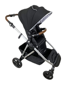 used Mockingbird Single to Double Stroller, 2022, Silver with Penny Leather, Windowpane, Black