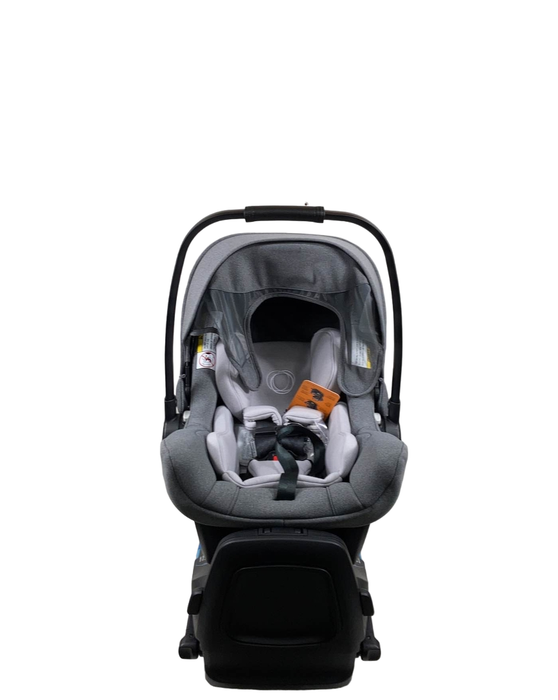 used Bugaboo Turtle Air By Nuna Car Seat, Grey Melange, 2021