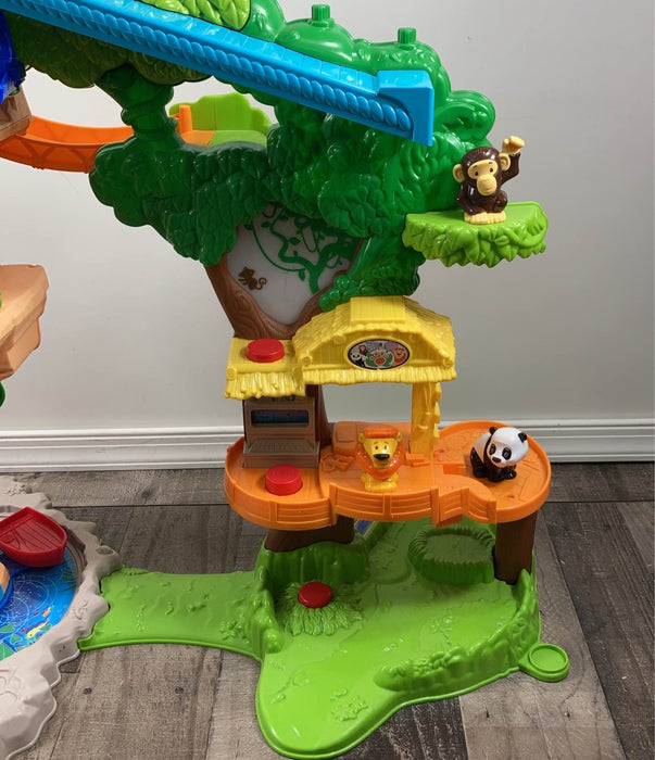 secondhand Fisher Price Little People Share & Care Safari Playset