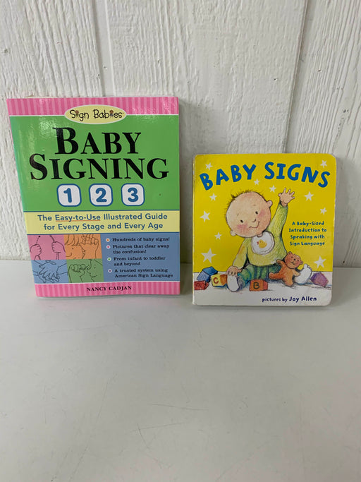 Shop BUNDLE Baby Signing Books at GoodBuy Gear
