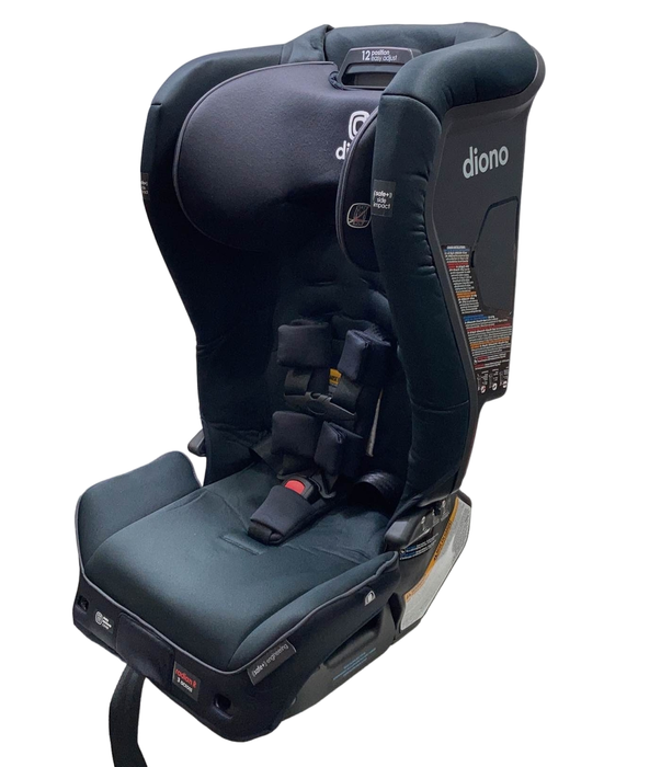 used Diono Radian 3RXT SafePlus Car Seat, 2021, Black Jet