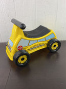 used American Plastic Toys School Bus Ride-On