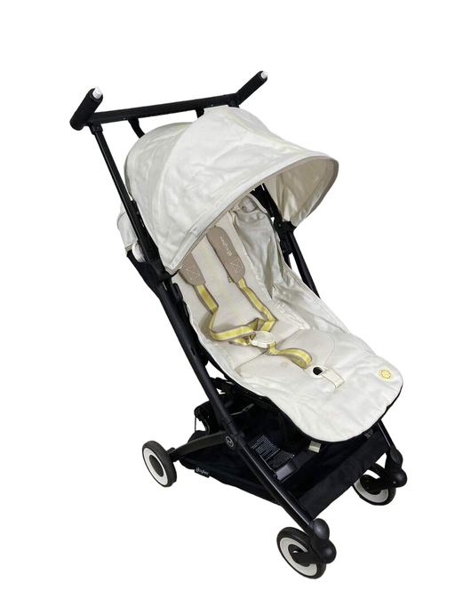 used Cybex Libelle Compact Stroller, SEASHELL WHITE LIGHT BEIGE