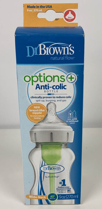 used Dr. Brown's Options+ Anti Colic Wide Neck Bottle