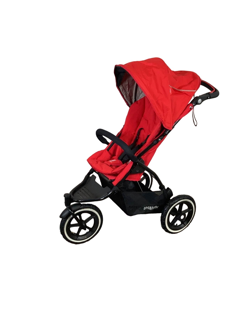 Phil & Teds Navigator 2 Stroller, 2015, Red