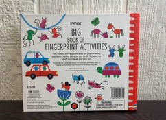 secondhand Usborne Big Book Of Fingerprint Activities