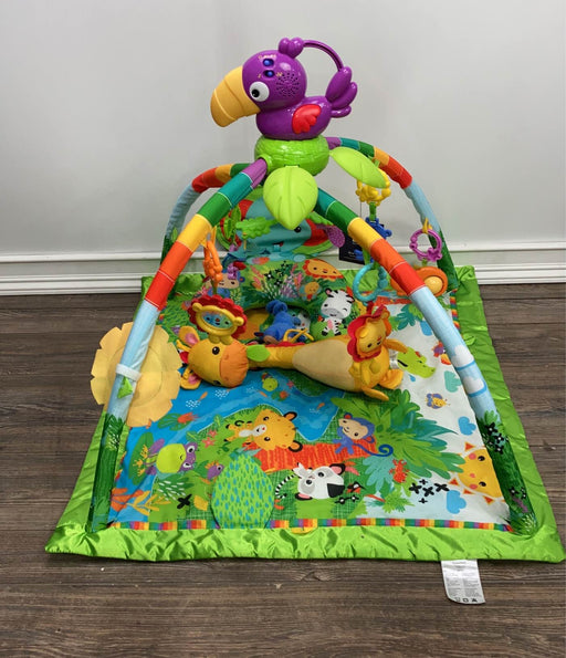 secondhand Fisher Price Rainforest 1-2-3 Musical Gym