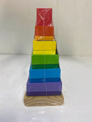 secondhand Melissa & Doug Geometric Stacker