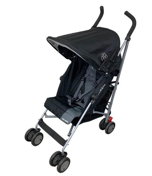 used MacLaren Triumph Stroller, Black/Charcoal