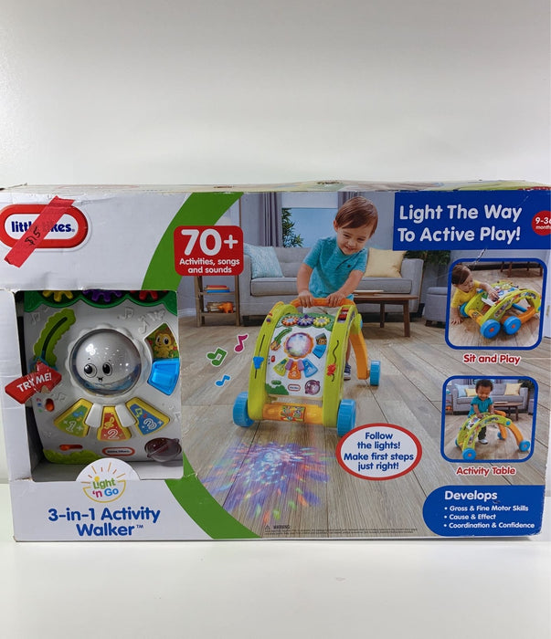 used Little Tikes Light 'n Go 3-in-1 Activity Walker