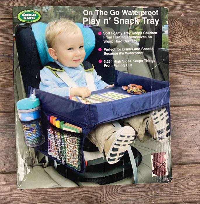 used Highway Home On The Go Waterproof Play n' Snack Tray