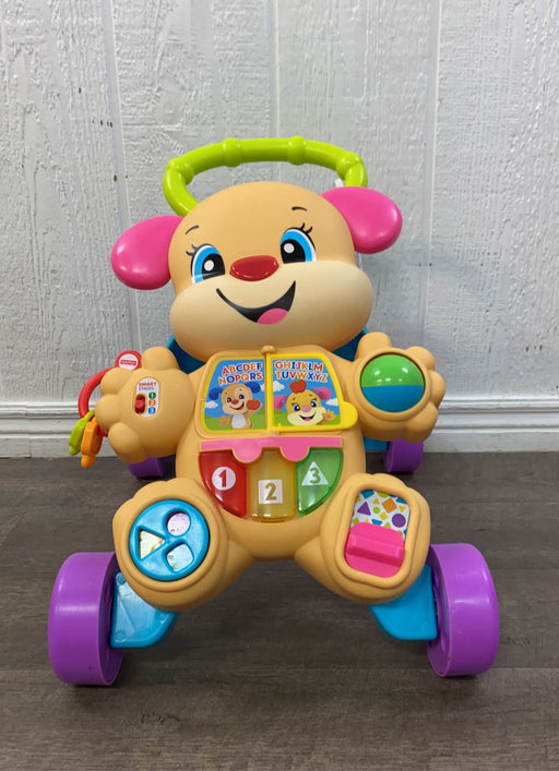 used Fisher Price Laugh & Learn Smart Stages Learn With Puppy Walker