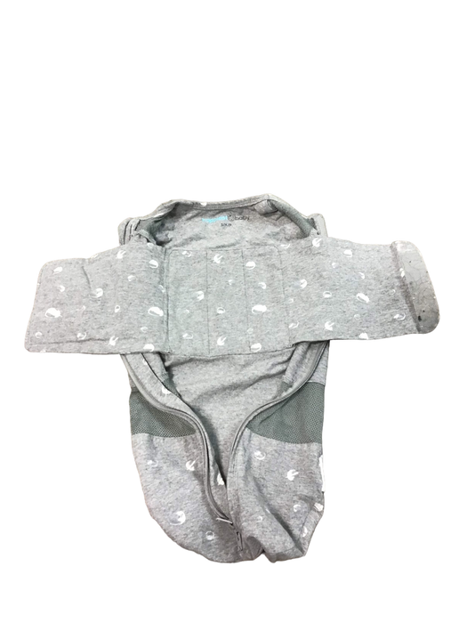 secondhand Happiest Baby SNOO Sack, Small (5-12 lbs), Graphite Planets