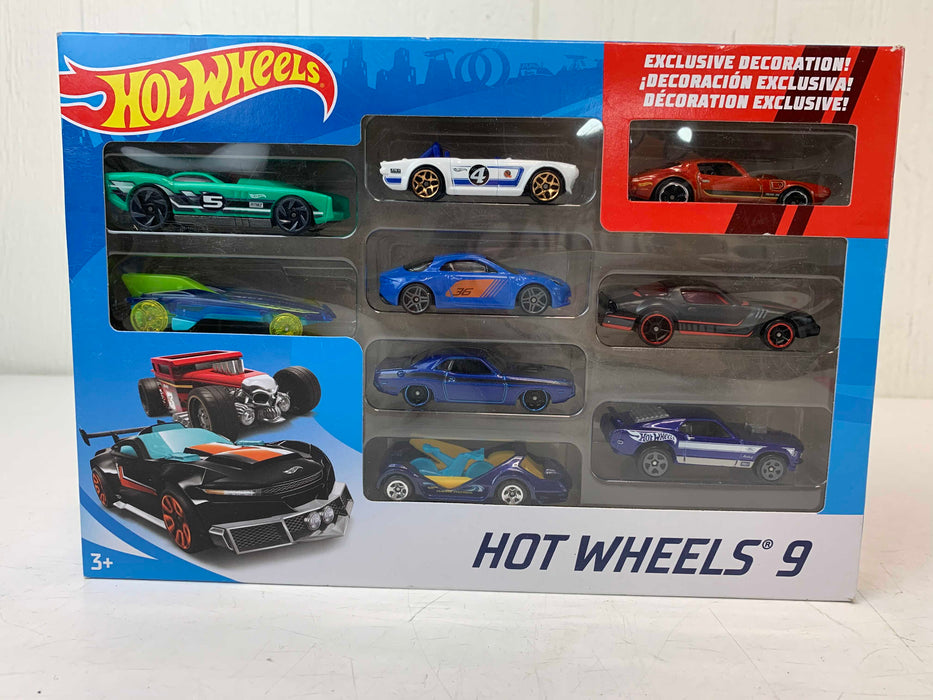 used Hot Wheels Die Cast Cars 9 Pack