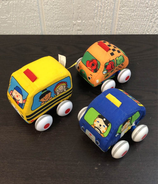 used Melissa & Doug Pull Back Toddler Cars