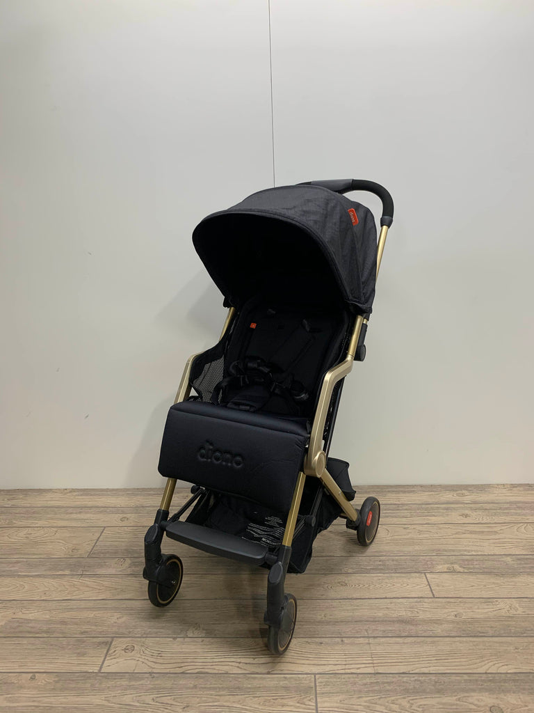 Diono Traverze Travel Stroller Platinum Edition, 2018, Black Gold