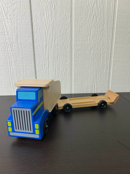 used Melissa & Doug Dump Truck & Loader