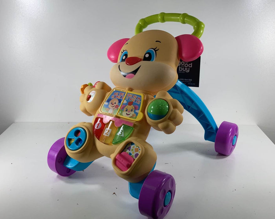 secondhand Fisher Price Laugh & Learn Smart Stages Learn With Puppy Walker