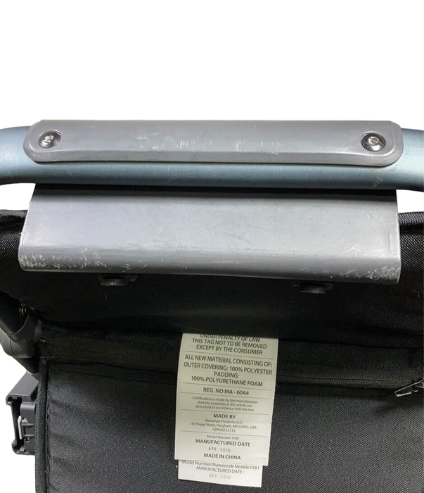 used UPPAbaby CRUZ Replacement Toddler Seat, Jake (Black), 2016