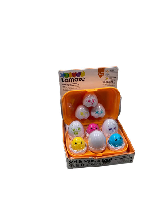 used Lamaze Sort And Squeak Eggs