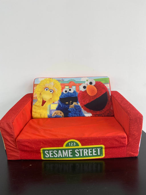 used Marshmallow Furniture Sesame Street Children’s 2 In 1 Flip Over Sofa