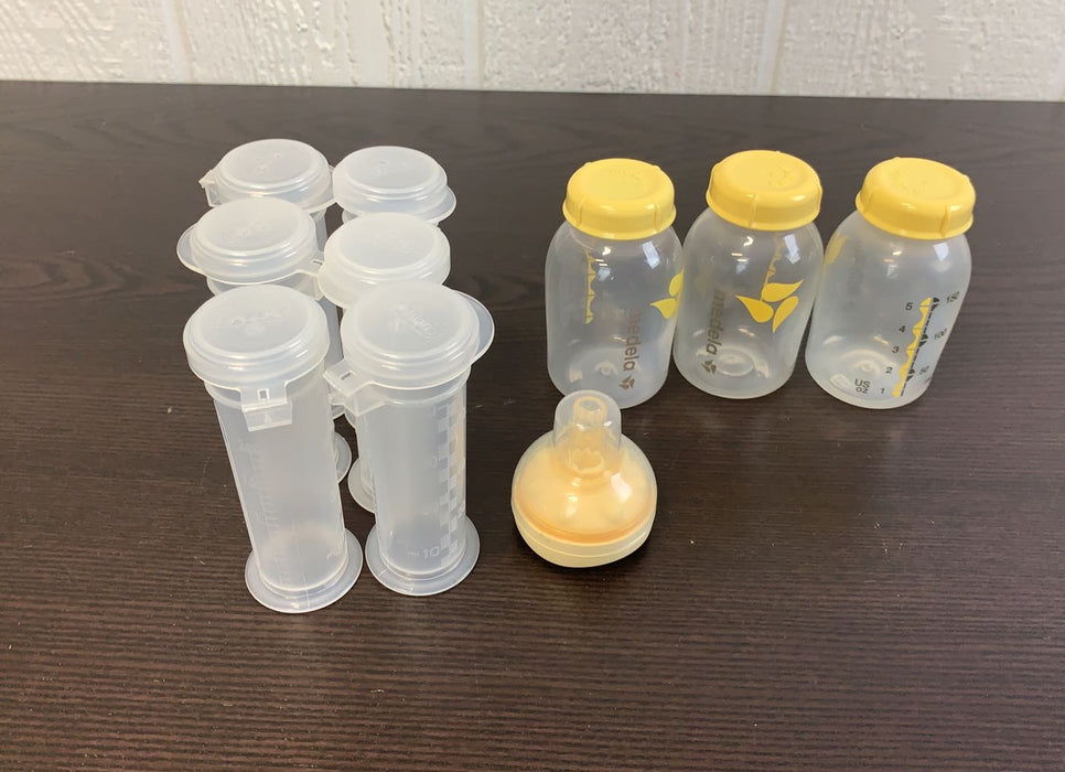 used BUNDLE Medela Bottles