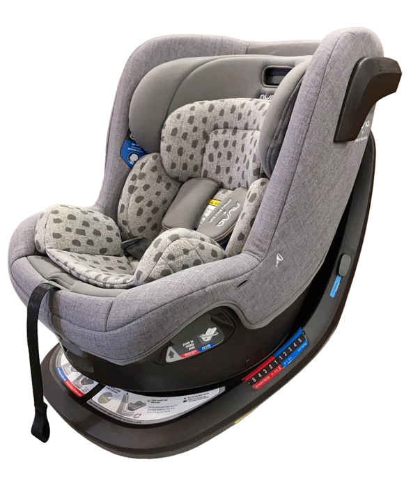 used Nuna Revv Rotating Convertible Car Seat, 2022, Brushstroke Dot