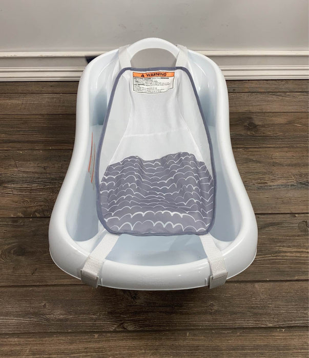 used The First Years Sure Comfort Newborn To Toddler Tub, white/Grey