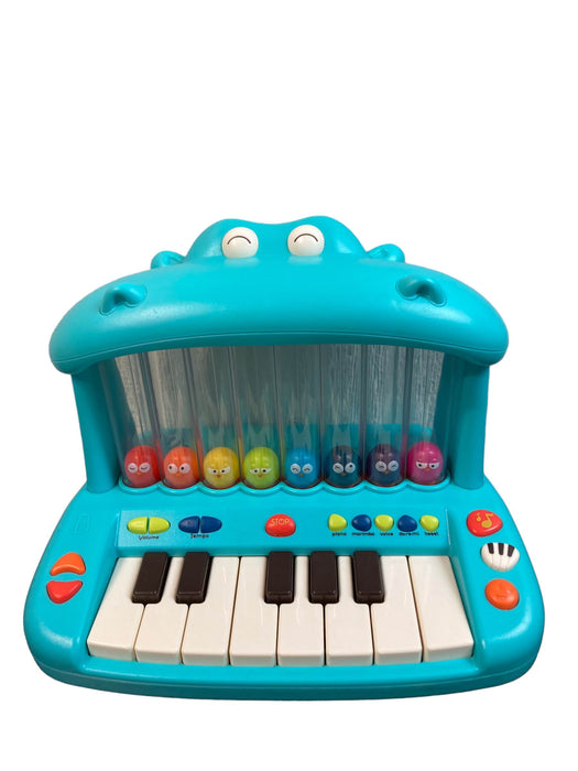 used B. toys Toy Piano For Kids Hippo Pop