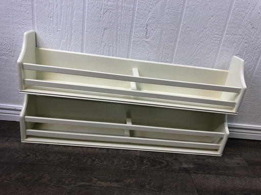 used Pottery Barn Picture Book Wall Shelf, (2)