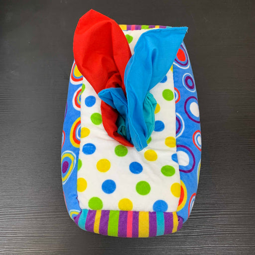 used CreativeKids Sensory Pull Along Baby Tissue Box