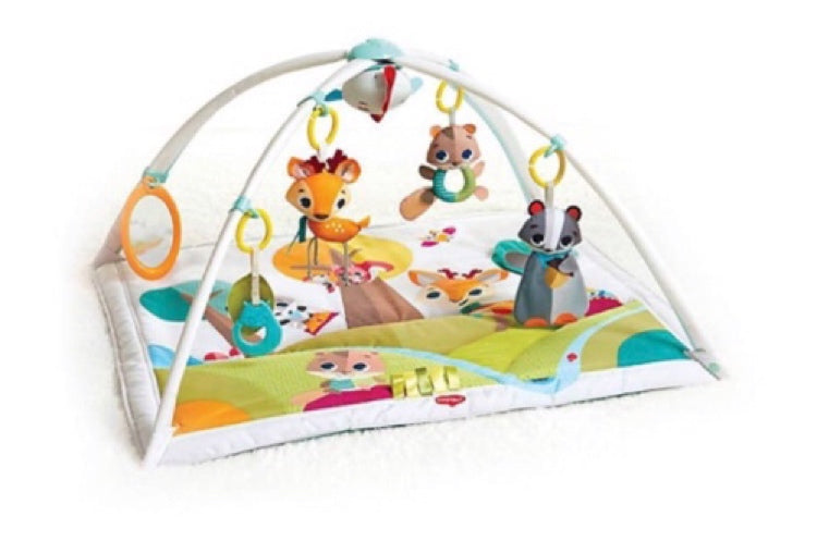 used Tiny Love Gymini Super Deluxe Activity Playmat, Into the Forest