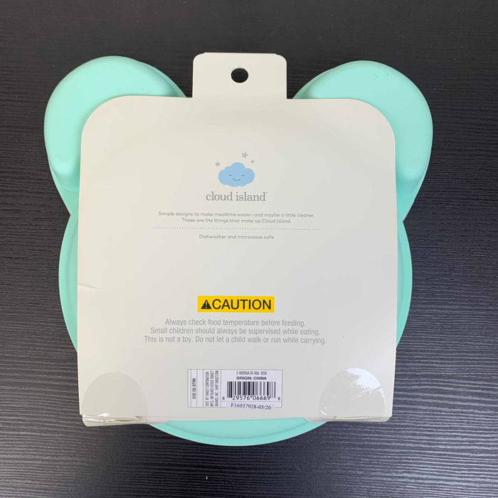 secondhand Cloud Island Silicone Plate