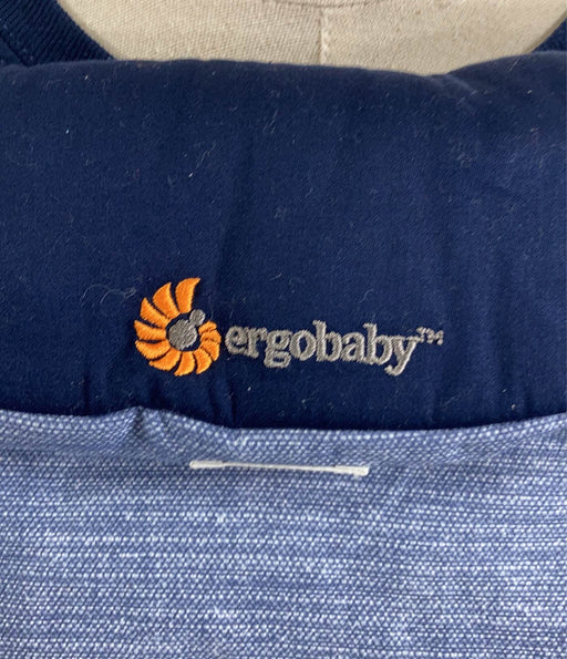 secondhand Ergobaby 360 All Positions Cotton Baby Carrier, Vintage Blue