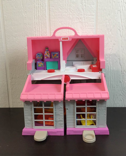 used Fisher Price Little People Big Helpers Interactive Home Playset