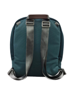 Shop UPPAbaby Changing Backpack, Finn (Deep Sea/Chestnut Leather) at GoodBuy Gear