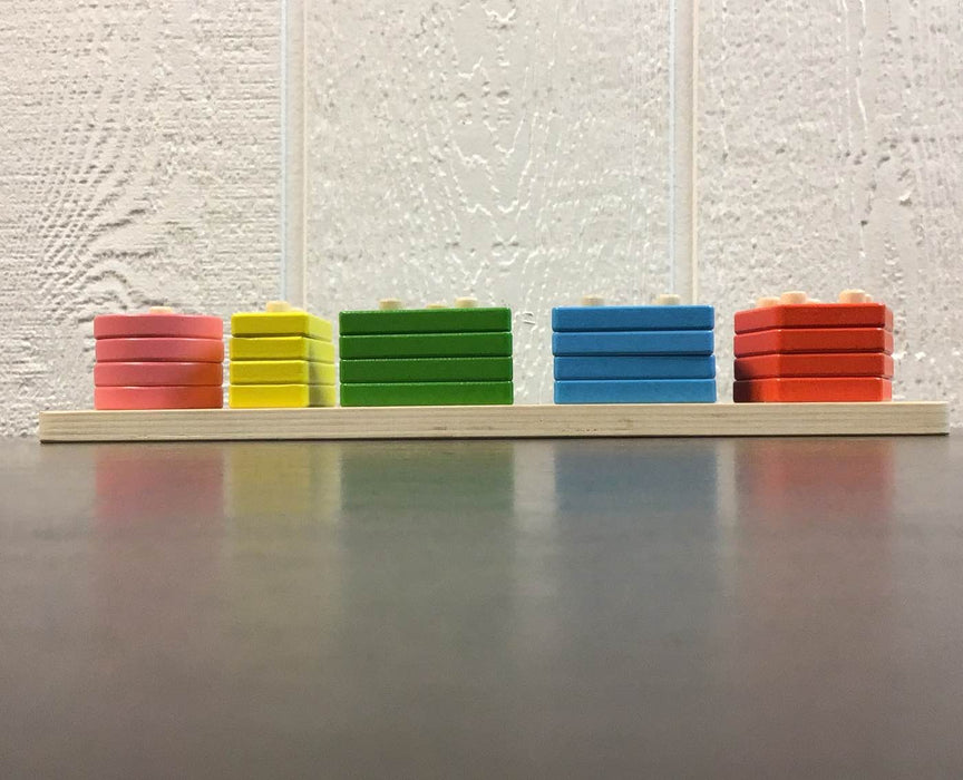 Shop Gentianlai Wooden Color Recognition & Shape Sorter at GoodBuy Gear