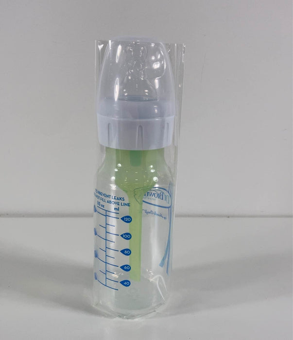 Shop Dr. Brown's Anti-Colic Narrow Bottle, Options+, Clear, 4 oz/120 ml, Level 1 Nipple (0 months+) at GoodBuy Gear