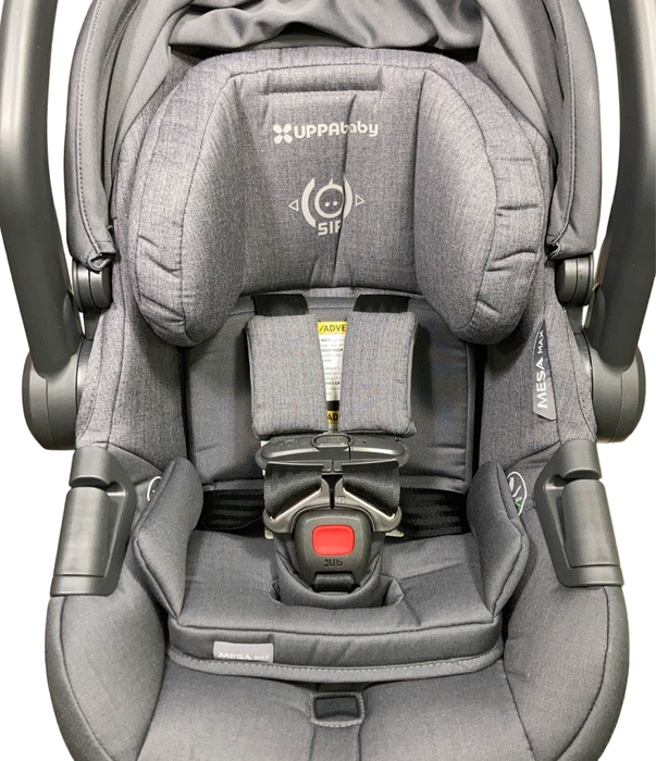 UPPAbaby MESA MAX Infant Car Seat and Base, 2022, PureTech Greyson