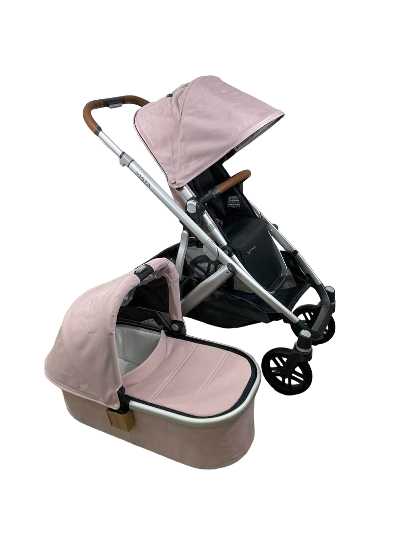uppababy vista jogger stroller UPPAbaby VISTA V2 Stroller, 2021, Alice (Dusty Pink)