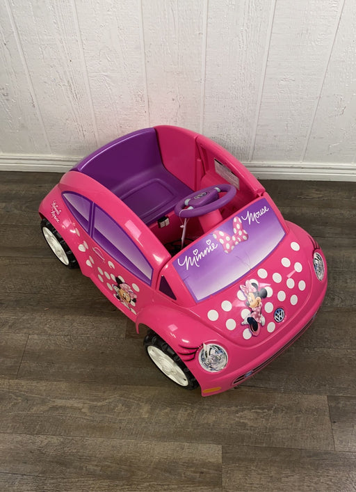 secondhand Power Wheels Disney Minnie Mouse Volkswagen